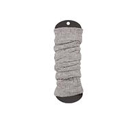 Ateena Wool Knit Long Leg Warmers for Women and Girls, Ankle Cuffs Heaters, Max Calves Circumference -17.6" (L/XL) Length-23.6", Gray