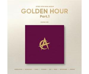 ATEEZ - 10th Mini Album Golden Hour Part. 1 Digipak Ver. - CD - D1111z