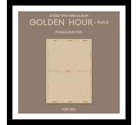 ATEEZ - ATEEZ GOLDEN HOUR : PART.2 11th Mini Album (POCA ALBUM FOR Ver + Gift Card) K-POP SEALED