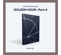 ATEEZ - ATEEZ GOLDEN HOUR Part 4 13th Mini Album (Photobook - DIARY Ver.)