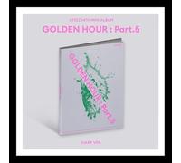 ATEEZ - ATEEZ GOLDEN HOUR:PART.5 14th Mini Album (DIARY Ver.+Geschenk) K-POP