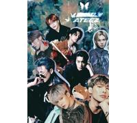 ATEEZ book: 6x9 inch 77 pages book with pictures