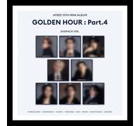 ATEEZ - (HONG JOONG.) ATEEZ GOLDEN HOUR:PART.4 13th Mini Album DIGIPACK Ver/CD+Book+Card+Poster+GIFT