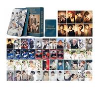 Ateez Lomo Cards - 55pcs Golden Hour Album Photocards Set
