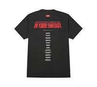 ATEEZ Official Tour Merch Dateback T-Shirt, Black, L