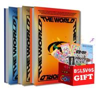 Ateez - The World EP.1 : MOVEMENT [Random ver.] ONE RANDOM Album+FIRST PRESS Limited Benefits+BolsVos K-POP eBook (21p), BolsVos Sticker for Toploader, Photocards