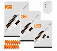 ATEK 15 Pack Vacuum Storage Bags with Electric Pump, Space Saver Bags | 3 Sizes, USB-C Pump, Up to 70% Space Saving, Reusable P PE, Clothes & Bedding Storage, Secure Zip & Valve
