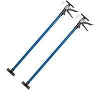 ATEK 2x with Plasterboard Carrier, Telescopic Drywall Plasterboard Support in Blue | Size: 1150mm x 600mm Atek Blue 1150mm x 600mm
