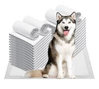 ATEK 50 Pack Puppy Training Pads 60x45cm, 5-Layer Highly Absorbent Disposable Dog Pee Pad with Odour Control & Anti-Slip Base, Leak-Proof Pet Pads for Small, Medium, Large Dogs
