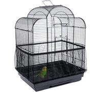ATEK Bird Cage Seed Catcher Adjustable Nylon Mesh Skirt Guard Universal Cage Cover