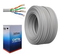 ATEK CAT5e Ethernet Cable 305m - Bulk RJ45 LAN Network Cable | High-Speed Gigabit Internet Data Cable for Router, Modem, Smart TV, PC, Laptop, Gaming Console, CCTV & Home Office Networking