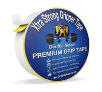 ATEK Double Sided Carpet Adhesive Tape 20Mx 21mm, Heavy Duty Extra Strong Gripper Rug Anti Slip Super Grip Tape for Multi Surfaces Laminated and Wooden Floors Stop Rug Sliding Tile Mats (1)