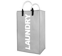 ATEK Laundry Basket, Laundry Hamper with Handle, Freestanding Foldable Large Dirty Clothes Basket for Bedroom, Bathroom, College Dorm