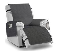 ATEK Recliner Chair Cover, Non-Slip Recliner Waterproof Armchairs Covers Chair Protector Machine Washable 3,2,1 Seater Recliner Sofa cover Furniture Protector for Kids, Dogs, Pets