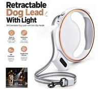ATEK Retractable Dog Lead 3M 9.84Ft Extendable Dog Leash For Small And Medium Dogs, Strong Nylon Tape, Durable Abs Plastic Handle