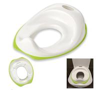 ATEK Toddler Toilet Seat, Potty Training Toilet Seat for Boys & Girls with Back Support & Splash Guard, Non-Slip Kids Toilet Seat Fits Most Round & Oval Toilets