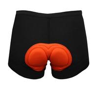 ATEK Unisex 3D Padded Cycling Shorts for Men & Women - Breathable Bike Underwear for MTB, Bicycle, Motorcycle - Comfortable Cycling Shorts (Black, Small, UK, Regular Fit)