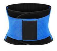 ATEK Waist Trainer Belt, Adjustable Sweat Belt for Weight Loss Women & Men, Belly Belt Fat Burner, Back Lumbar Support Belt, Slimming Body Shaper for Sciatica Nerve, Scoliosis, Disc or Lifting at Work