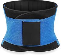 ATEK Waist Trainer Belt, Adjustable Sweat Belt for Weight Loss Women & Men, Belly Belt Fat Burner, Back Lumbar Support Belt, Slimming Body Shaper for Sciatica Nerve, Scoliosis, Disc or Lifting at Work