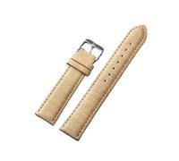 Ateldooly Vintage Nylon Watch Band Canvas Nylon Watch Straps Men Women Bracelet Wristbelt, Light Brown, 14mm