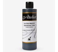 Atelier : Acrylic Medium : 250ml : Black Drawing Ink