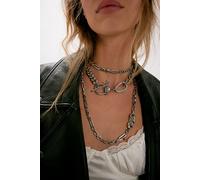 Atelier CG Aries & Kenzo Necklace Set at Free People in Silver - female