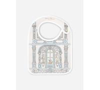 Atelier Choux Baby Château Choux Satin Bib in Blue - Blue - One size