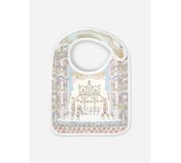 Atelier Choux Baby Opera Satin Bib in White - White - One size