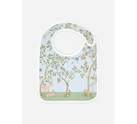 Atelier Choux Baby Satin In Bloom Bib in Blue - Blue - One size