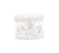 Atelier Choux Carousel fitted bead sheet - White One Size