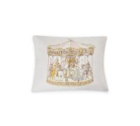 Atelier Choux Carousel-print cotton cushion - Neutrals One Size