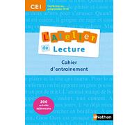 Atelier de lecture CE1 Cahier d'entrainement: Cahier d'entraînement