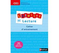 Atelier de lecture CE2 - Cahier d'entrainement