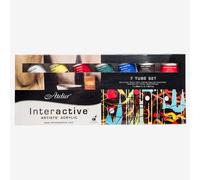 Atelier Interactive Acrylic 7 x 80ml Tube Boxed Set
