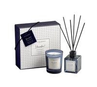 Atelier Rebul Istanbul Bosphorus Miniature Home Kit, Candle and Reed Diffuser, Sea Salt, Turkish Rose, Freesia and Pine Scent, 65g Candle and 50ml Reed Diffuser