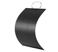 ATEM POWER 100W 12V Solar Panel Flexible 245° Bendable Monocrystalline Portable Solar Charger with Uneven Surfaces Lightweight for RV Tent Roof Boat Cabin Marine Camping