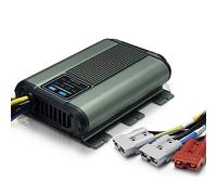 ATEM POWER 25A 12V DC to DC Battery Charger with Anderson Plug Reverse Charge MPPT for AGM, Gel, Calcium, Lead Acid, LiFePO4 Batteries of 4WDs, RVs, Campers, Trailers Multi-Protection On-Board Charger