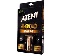 Atemi 4000 Table Tennis Bats (Balsa Wood) Pro Offensive+ Ping Pong Bat | Improved Control, Speed, Rotation | Beginners & Professionals |