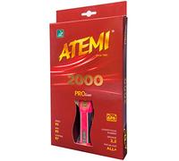 Atemi Pro Line 2000 Lightweight Table Tennis Bat | Superior Control & Power | NEW 2020 ITTF Approved Rubber Recipe | Natural Materials | Ideal for All Levels | UPDATED Handles, Colours & Packaging