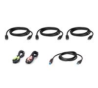 ATEN 1.8M USB DisplayPort Triple Display KVM Cable Kit