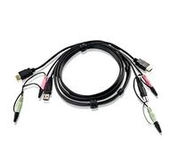 ATEN 1.8M USB HDMI KVM Cable with Audio 2L-7D02UH
