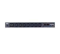 ATEN 1U 16A 8 Outlet Switched Bank Metered PDU + Free Eco PDU Manager Software