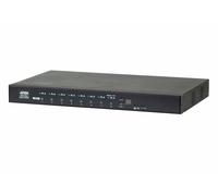 ATEN 1U AV 16A 8 Outlet Switched Bank Metered PDU + Free Eco PDU Manager Software