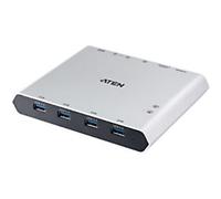 ATEN 2-Port 4K DisplayPort USB-C KVM Switch with Power Pass-through ¦ Duo Flex (8K, USB 3.2 / 4.0, Thunderbolt 4 Compatible)
