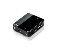 ATEN 2-Port USB 4K DisplayPort 1.2 KVM Switch (KVM cables included)