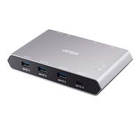 ATEN 2-Port USB-C Gen 2 Sharing Switch with Power Pass-through | US3342 UK | #1 KVM Market Leader