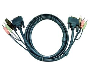 Aten 2L-7D03U 3m DVI KVM Cable