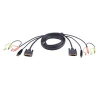 Aten 2L-7D05U 5M USB DVI-D Single Link KVM Cable