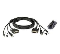 Aten 2L7D02UDX2 6FT. SINGLE DISPLAY DVI-D SECURE KVM CAB