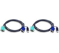 ATEN 3.0m USB KVM Cable for CS74E KVM Switch (Pack of 2)